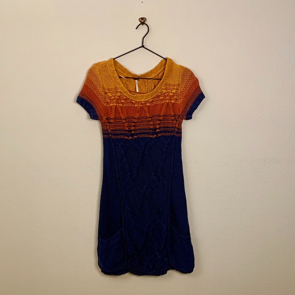 Free People Dresses & Skirts - Free People Multi Knit Dress Sz S